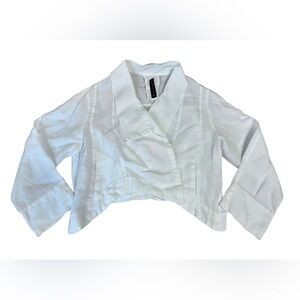 Gershon Bram Wide Collared Bolero Size S